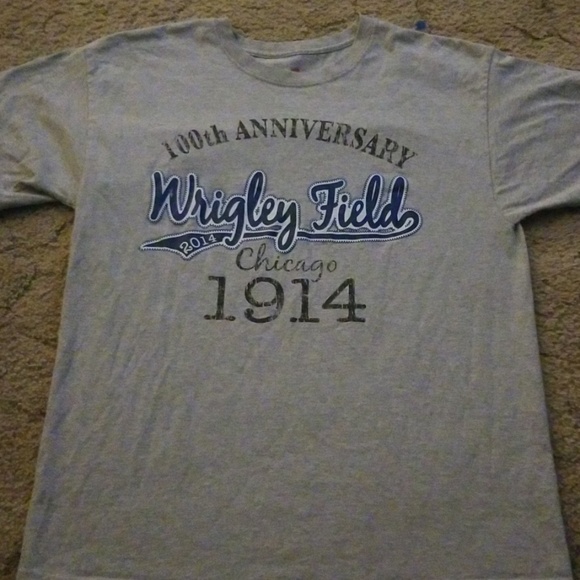 100 anniversary of Wrigley field tshirt - Picture 1 of 3